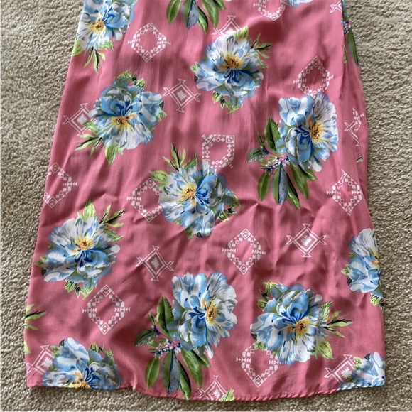 Pink Floral Maxi Dress - Picture 10 of 10